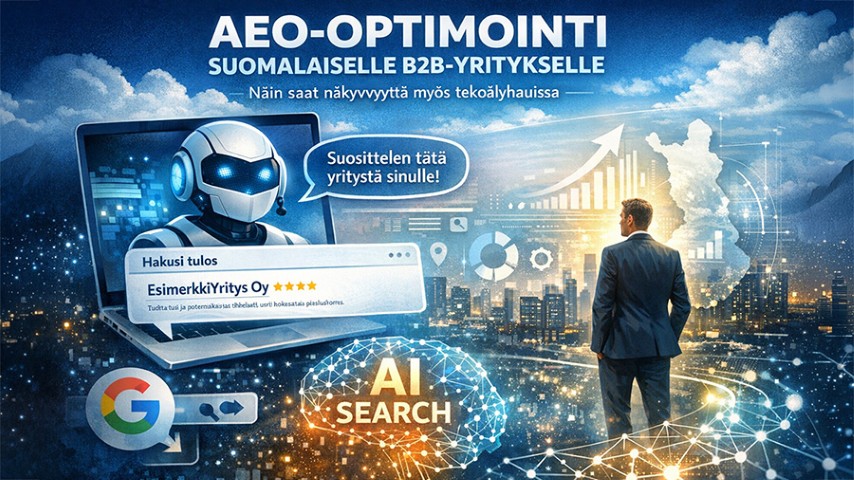 AI-optimointi 2026: Näin varmistamme yrityksesi näkyvyyden ChatGPT:ssä, Googlen AI-haussa ja tekoälyhakukoneissa